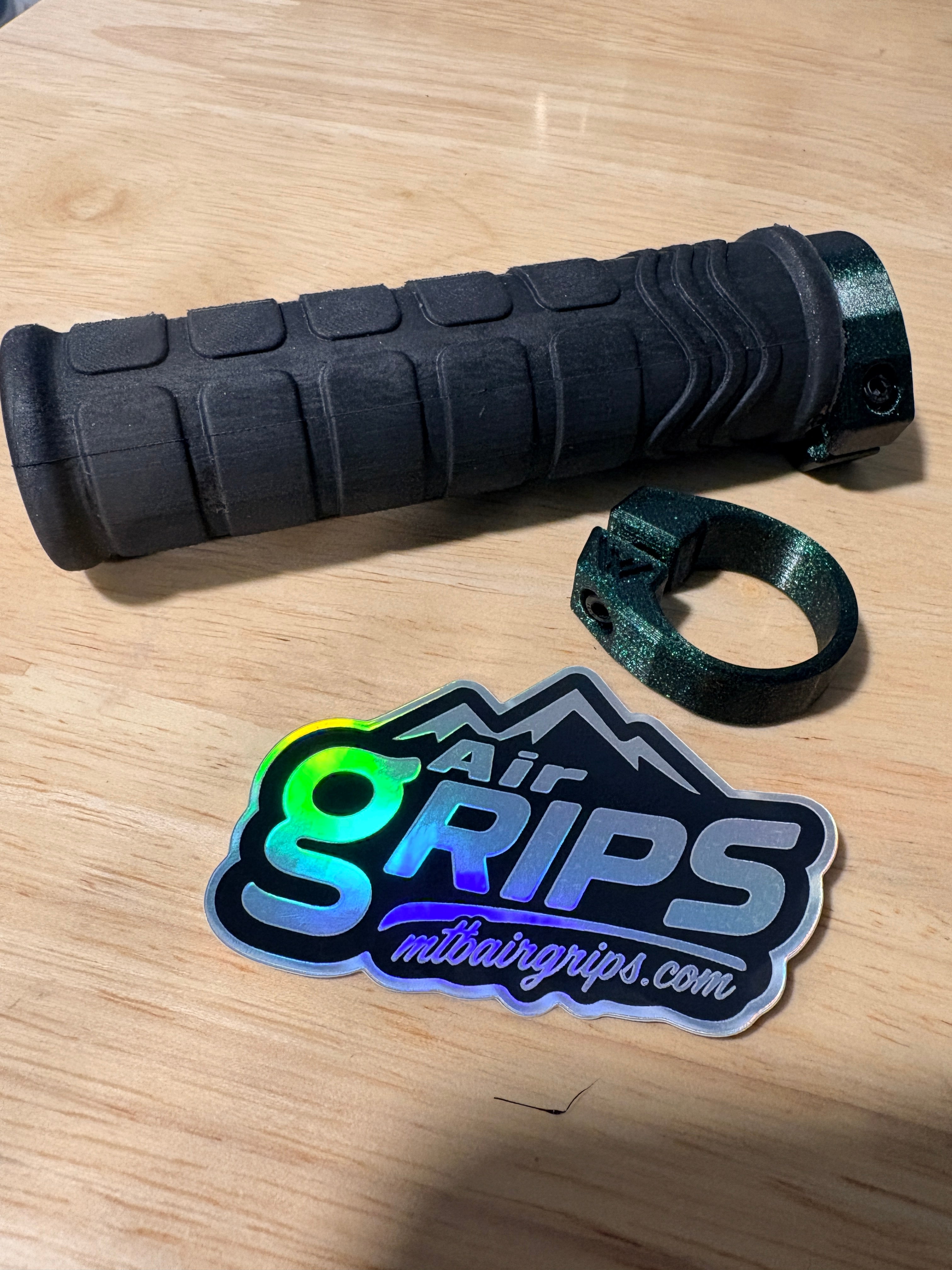 COMING SOON !! - MTB AirGRIPS Ridge - Gummy Silicone