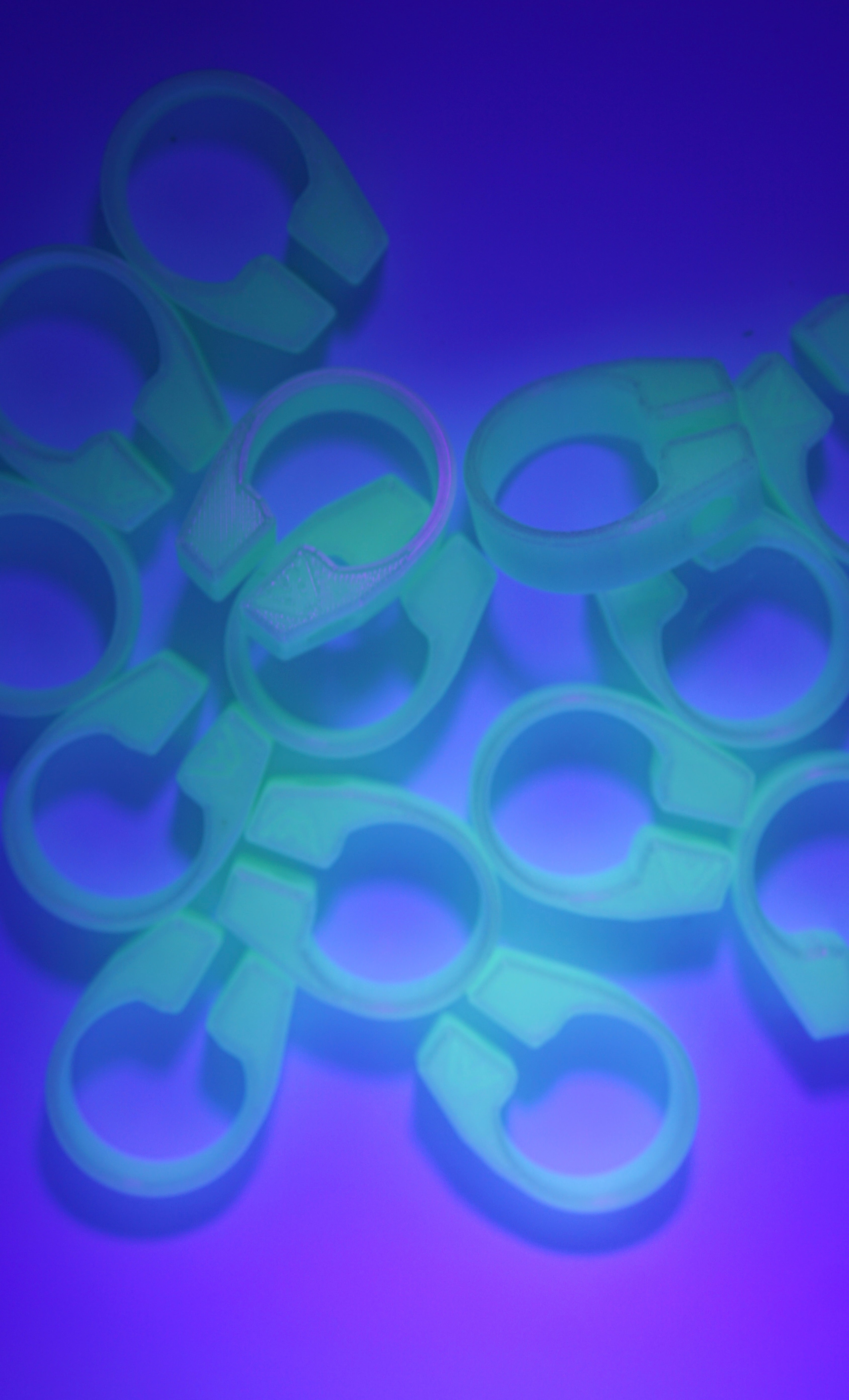 MTB AirGrips Core - Glow In the Dark