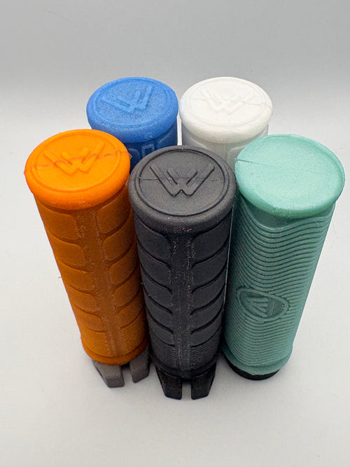 34mm MTB AirGRIPS Silicone Ridge (Gummy Silicone)