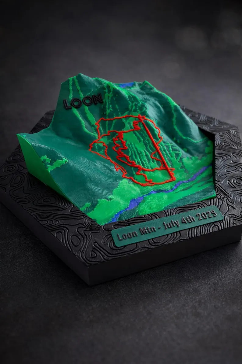 3D Map. Memorialize your adventure!